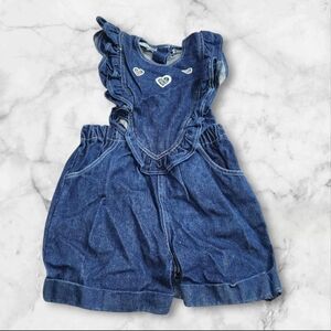 Denim Ruffle Kids Shorts